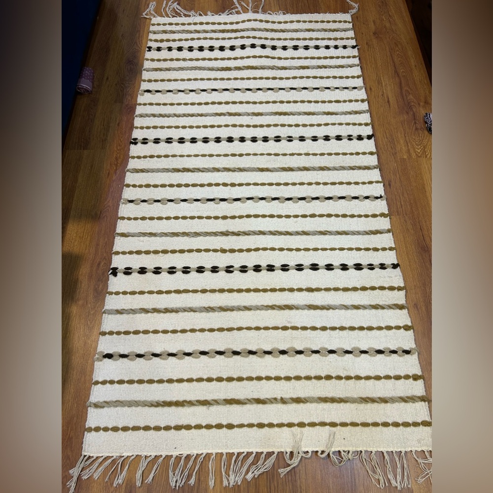 handmade kilim 60% wool 40% Egyptian cotton dimensions 1.57 meter * 0.80meter
